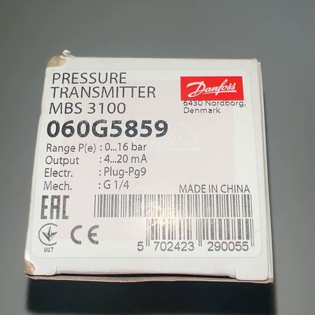 Danfoss Pressure Sensor MBS3100 060G5859