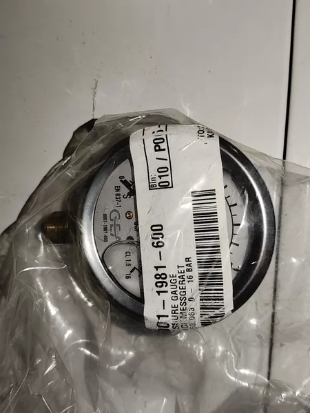 GEA Pressure Gauge 0001-1981-600