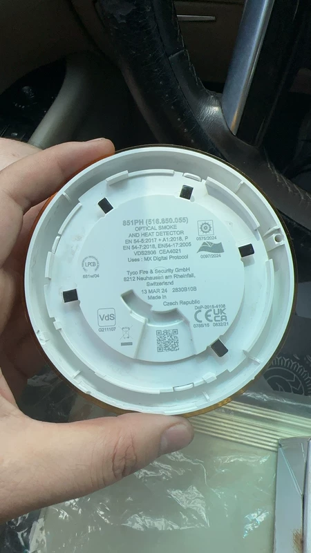 TYCO Smoke Detector Head 851PH