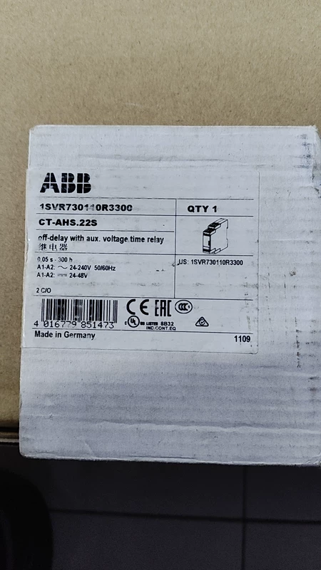 ABB CT-AHS.22S Model 1SV Electrical Automation Marine Spare Part