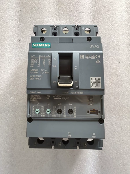Siemens 3VA2 3VA2063-6HN32-0AA0 3 Marine Spare Part