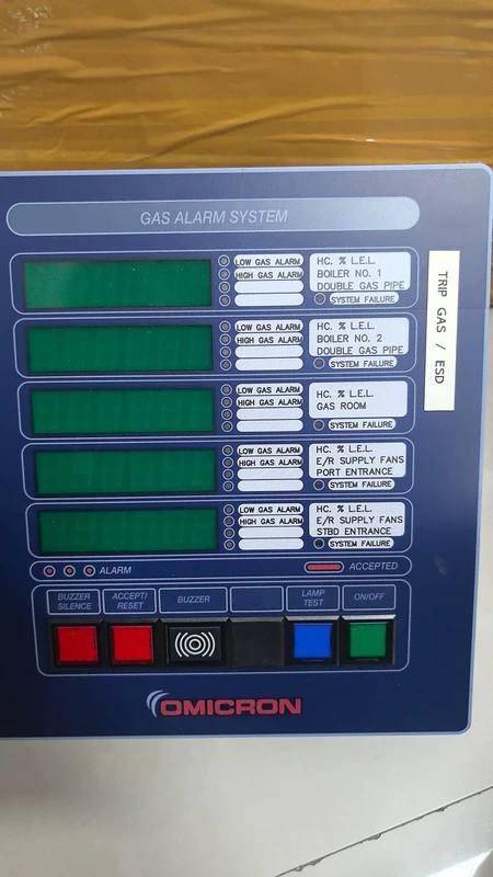 OMICRON Control Panel Marine Spare Part