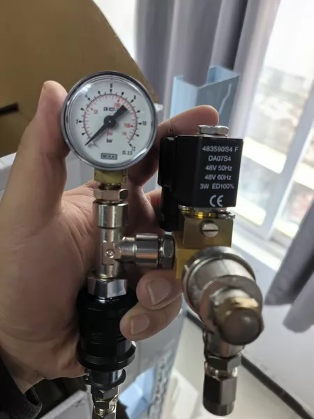 PARKER Parker Pressure Gauge Model 134M750