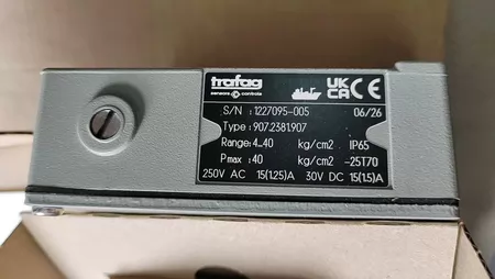 Trafag Pressure Switch 907.2381.907 4-4
