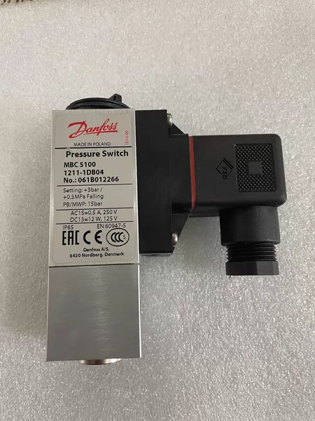Danfoss Pressure Switch MBC 5100 1211-1DB04