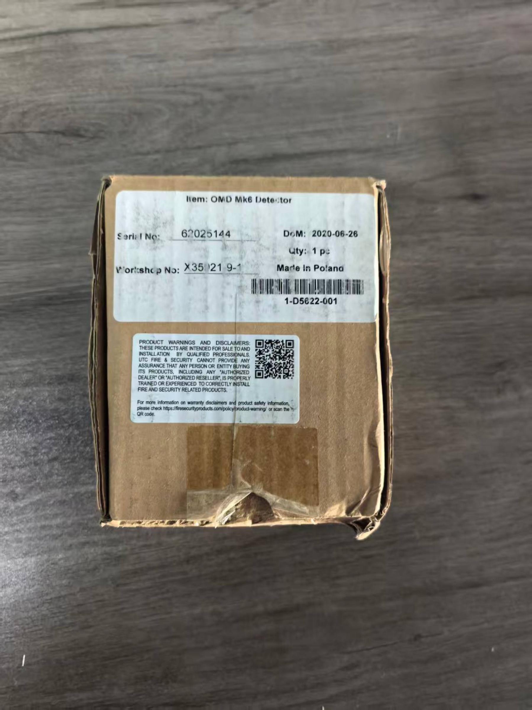 GRAVINER MK6 Oil Mist Detector Head, E3561-301