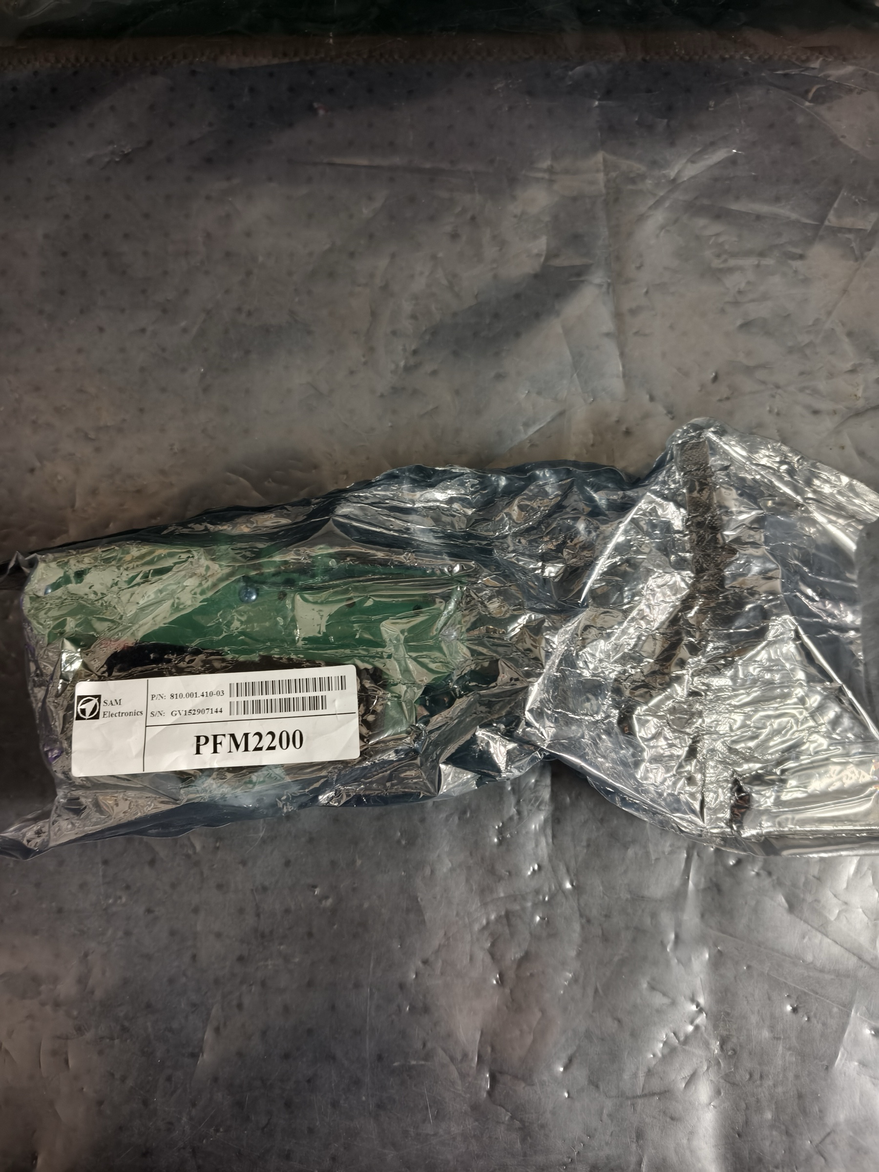 SAM Electronics PFM2200 Module, P/N 810.001.410-03